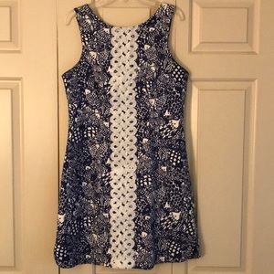 Navy and white Lilly Pulitzer for Target dress